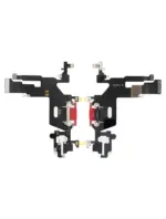 Cablu Flex Port Incarcare Cu Placa iPhone 11 Premium (Red) - imagine 2