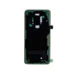 Capac Spate Sticla Samsung Galaxy S9 Plus Service Pack Original (Coral Blue) - imagine 3