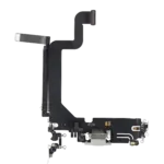 Cablu Flex Port Incarcare Cu Placa iPhone 14 Pro Max Premium (Silver)