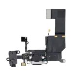 Cablu Flex Port Incarcare Cu Placa iPhone 5C (Black)