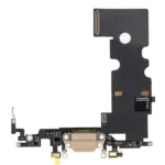 Cablu Flex Port Incarcare Cu Placa iPhone 8 Premium (Gold)