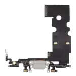 Cablu Flex Port Incarcare Cu Placa iPhone 8 Premium (Silver)