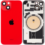 Capac Spate Sticla iPhone 14 Refurbished (Red)