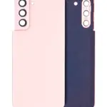 Capac Spate Sticla Samsung Galaxy Galaxy S21 5G (Fara Logo) (Phantom Pink)