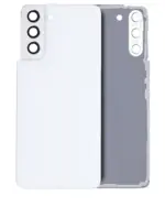 Capac Spate Sticla Samsung Galaxy Galaxy S21 5G Service Pack (Phantom White)