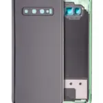 Capac Spate Sticla Samsung Galaxy S10 Plus Service Pack Original (Prism Black)