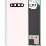 Capac Spate Sticla Samsung Galaxy S10 Plus Service Pack Original (Prism White)