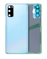 Capac Spate Sticla Samsung Galaxy S20 5G OEM (No Logo) (Cloud Blue)