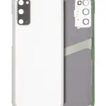 Capac Spate Sticla Samsung Galaxy S20 5G OEM (No Logo) (Cloud White)