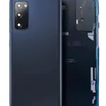 Capac Spate Sticla Samsung Galaxy S20 FE 5G Service Pack Original (Cloud Navy)