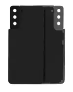 Capac Spate Sticla Samsung Galaxy S21 Plus Service Pack Original (Phantom Black)