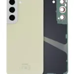Capac Spate Sticla Samsung Galaxy S22 Service Pack Original (Cream)