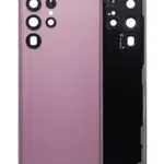 Capac Spate Sticla Samsung Galaxy S22 Ultra 5G OEM (No Logo) (Burgundy)