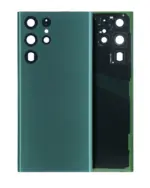 Capac Spate Sticla Samsung Galaxy S22 Ultra 5G Service Pack (Green)
