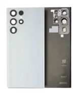 Capac Spate Sticla Samsung Galaxy S22 Ultra 5G Service Pack (White)