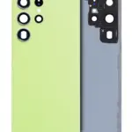 Capac Spate Sticla Samsung Galaxy S23 Ultra 5G OEM (No Logo) (Lime)