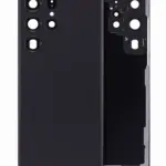 Capac Spate Sticla Samsung Galaxy S23 Ultra 5G OEM (No Logo) (Phantom Black)