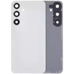 Capac Spate Sticla Samsung Galaxy S24 Plus 5G OEM (No Logo) (Marble Gray)