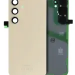 Capac Spate Sticla Samsung Galaxy S24 Plus 5G Service Pack Original (Amber Yellow)