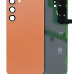 Capac Spate Sticla Samsung Galaxy S24 Plus 5G Service Pack Original (Sandstone Orange)