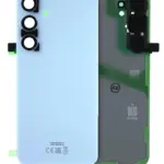 Capac Spate Sticla Samsung Galaxy S24 Plus 5G Service Pack Original (Sapphire Blue)