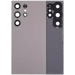 Capac Spate Sticla Samsung Galaxy S24 Ultra 5G OEM (No Logo) (Titanium Gray)