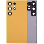 Capac Spate Sticla Samsung Galaxy S24 Ultra 5G OEM (No Logo) (Titanium Orange)