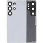 Capac Spate Sticla Samsung Galaxy S25 Ultra 5G OEM (No Logo) (Titanium Silver Blue)