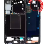 Carcasa Mijloc Mid-Frame Samsung Galaxy S24 5G (Onyx Black)