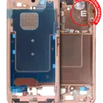 Carcasa Mijloc Mid-Frame Samsung Galaxy S24 5G Service Pack Original (Sandstone Orange)