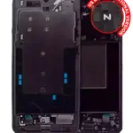 Carcasa Mijloc Mid-Frame Samsung Galaxy S24 Plus 5G (Onyx Black)