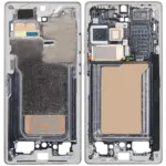 Carcasa Mijloc Mid-Frame Samsung Galaxy S25 Ultra (Titanium White Silver)