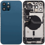 Carcasa Spate iPhone 12 Pro Max OEM (No Logo) (Pacific Blue)