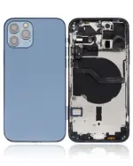 Carcasa Spate iPhone 12 Pro Max OEM (No Logo) (Pacific Blue)