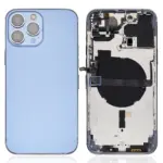 Carcasa Spate iPhone 13 Pro Max OEM (No Logo) (Sierra Blue)