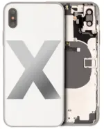 Carcasa Spate iPhone X Refurbished (Silver)