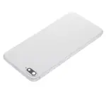 Carcasa Spate Sticla iPhone 8 Plus AMPlus (No Logo) (Silver) - imagine 3