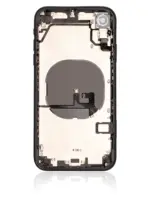 Carcasa Spate Sticla iPhone XR Pull A (Black) - imagine 2