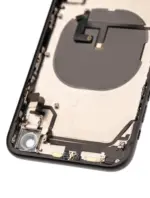 Carcasa Spate Sticla iPhone XR Pull A (Black) - imagine 3