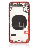 Carcasa Spate Sticla iPhone XR Pull A (Red) - imagine 2