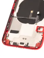 Carcasa Spate Sticla iPhone XR Pull A (Red) - imagine 3