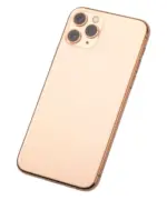 Carcasa Spate Sticla iPhone 11 Pro Pull A (Matte Gold) - imagine 2