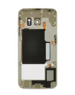 Carcasa Mijloc Samsung Galaxy S6 Edge Service Pack Original (Gold Platinum) - imagine 3