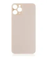 Capac Spate Sticla iPhone 11 Pro (No Logo) (Gold) - imagine 2