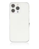 Capac Spate Sticla iPhone 13 Pro OEM (No Logo) (Silver) - imagine 2