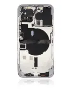 Capac Spate Sticla iPhone 13 Pro OEM (No Logo) (Silver) - imagine 3