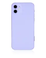 Capac Spate Sticla iPhone 12 OEM (No Logo) (Purple) - imagine 3