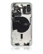 Capac Spate Sticla iPhone 12 OEM (No Logo) (Green) - imagine 3