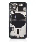 Capac Spate Sticla iPhone 13 Mini OEM (No Logo) (Midnight) - imagine 3