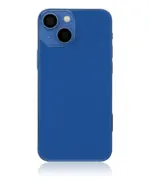 Capac Spate Sticla iPhone 13 Mini OEM (No Logo) (Blue) - imagine 2